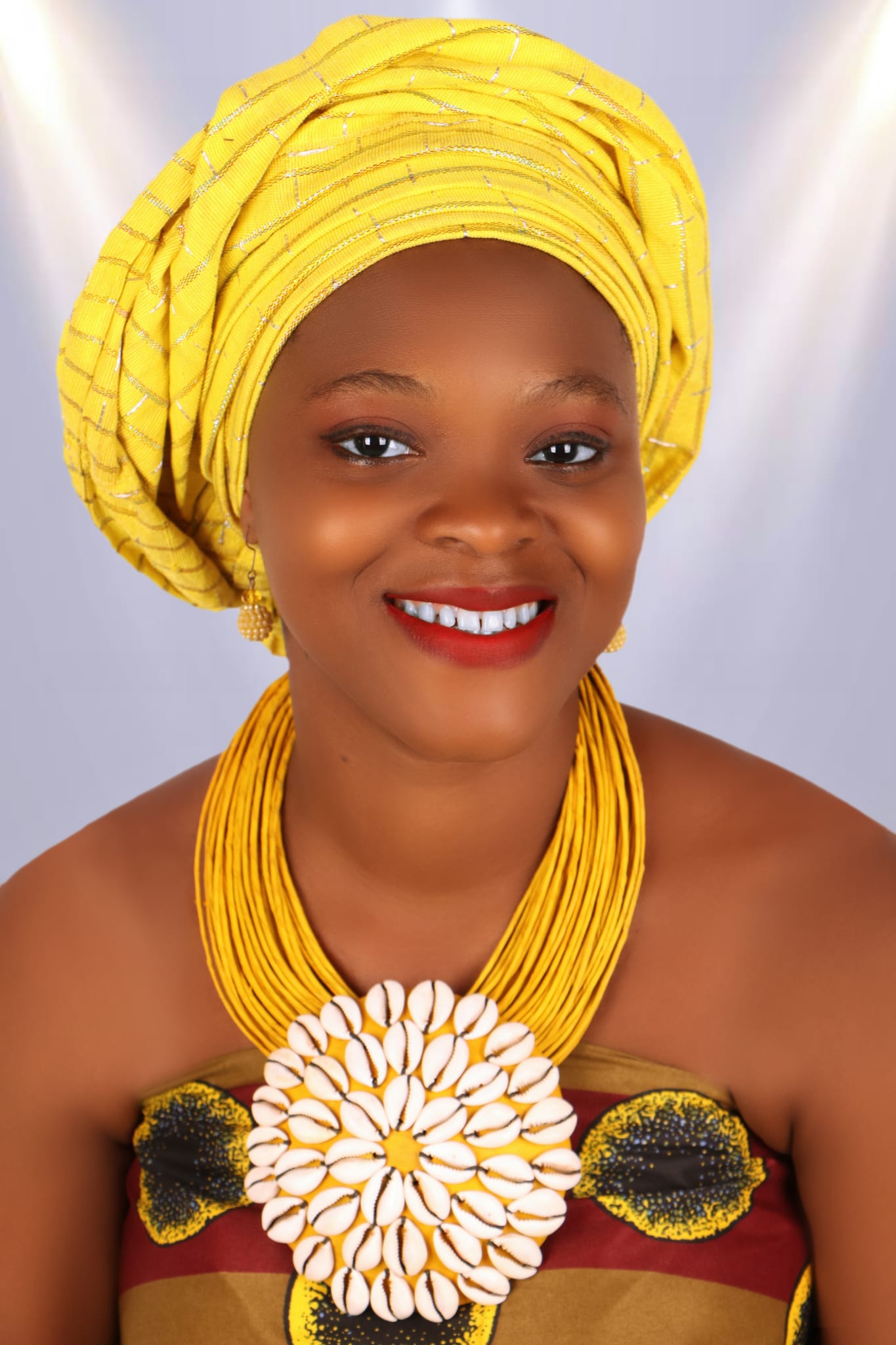 Collier cuir et cauri